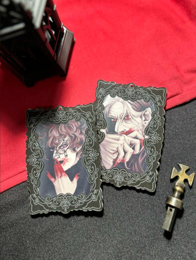 Card holder feito com design autoral.