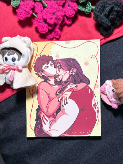 Print de dois personagens originais Caos Siqueira Pinto e Noah Siqueira.